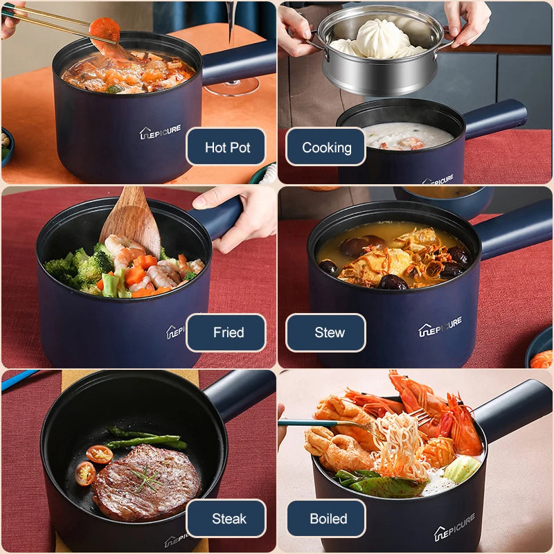 Cooker 1.8L Household Single/Double Layer Hot Pot Electric Rice Cooker