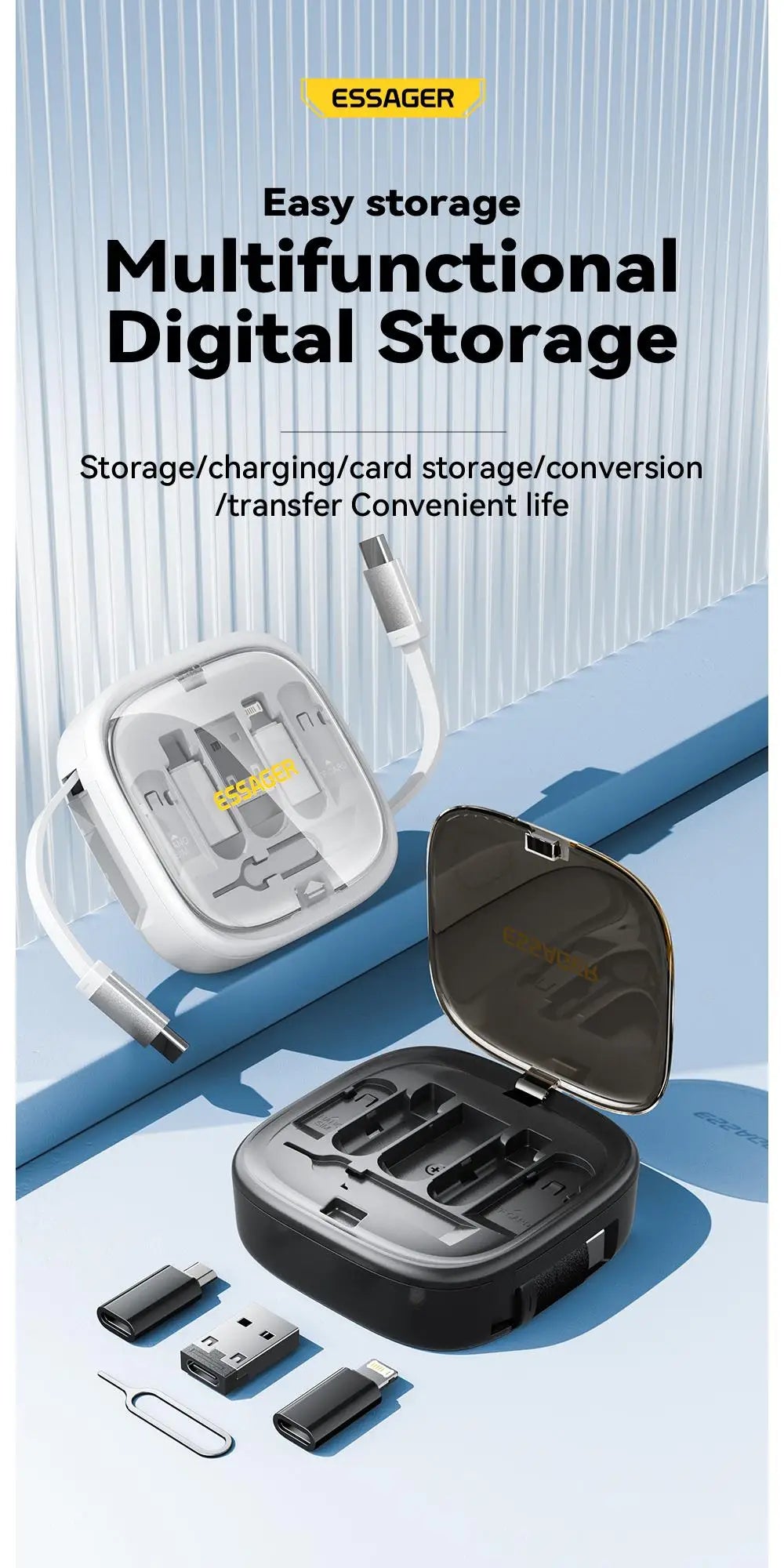 Multifunctional Cable Storage Box