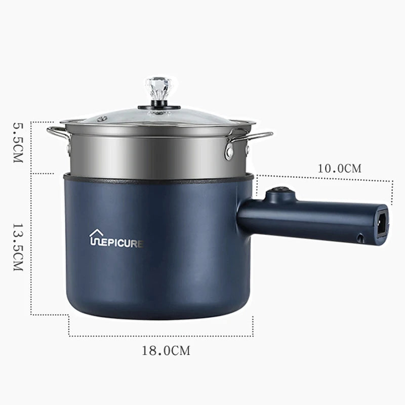 Cooker 1.8L Household Single/Double Layer Hot Pot Electric Rice Cooker